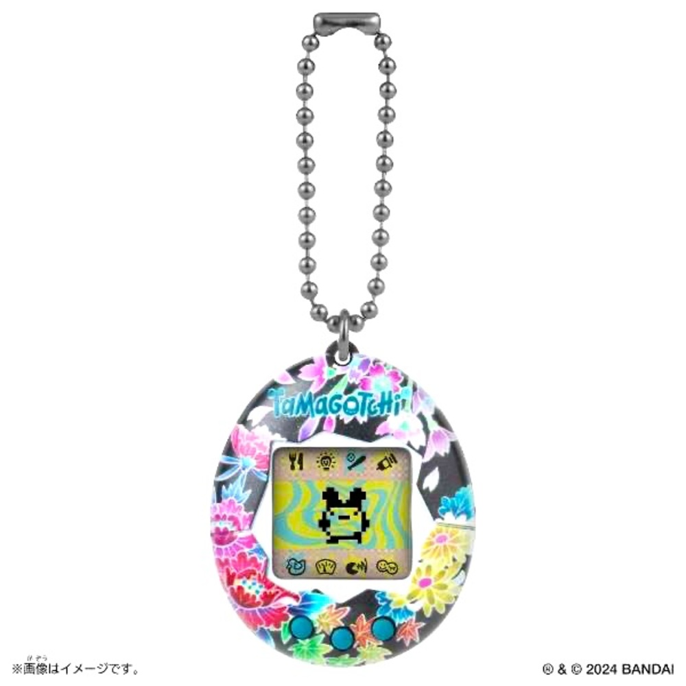 Tamagotchi Japan Special Edition Seasonal Flowers Kaga Yuzen Kimono Style Gen 2